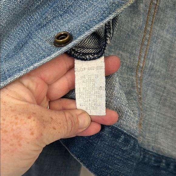 Current/Elliott Blue Jean Jacket - Picture 6 of 8